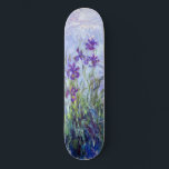 Claude Monet - Lila Irises / Iris Mauves Persoonlijk Skateboard<br><div class="desc">Lila Irises / Iris Mauves - Claude Monet,  1914-1917</div>