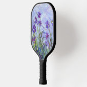 Claude Monet - Lila Irises / Iris Mauves Pickleball Paddle (Links)