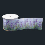 Claude Monet - Lila Irises / Iris Mauves Satijnen Lint<br><div class="desc">Lila Irises / Iris Mauves - Claude Monet,  1914-1917</div>