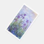 Claude Monet - Lila Irises / Iris Mauves Servet (Hoek)