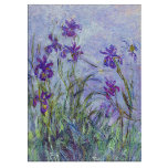 Claude Monet - Lila Irises / Iris Mauves Snijplank<br><div class="desc">Lila Irises / Iris Mauves - Claude Monet,  1914-1917</div>