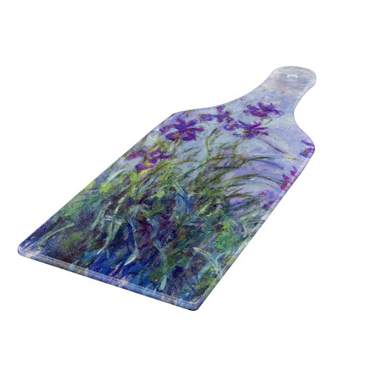 Claude Monet - Lila Irises / Iris Mauves Snijplank (Hoek)