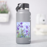 Claude Monet - Lila Irises / Iris Mauves Sticker<br><div class="desc">Lila Irises / Iris Mauves - Claude Monet,  1914-1917</div>