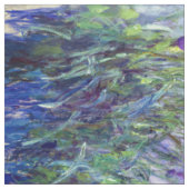 Claude Monet - Lila Irises / Iris Mauves Stof (Swatch)