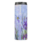 Claude Monet - Lila Irises / Iris Mauves Thermosbeker (Achterkant)