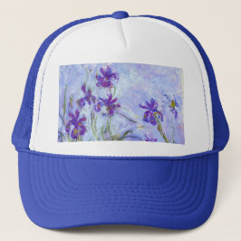 Claude Monet - Lila Irises / Iris Mauves Trucker Pet