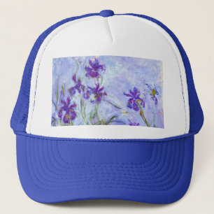 Claude Monet - Lila Irises / Iris Mauves Trucker Pet