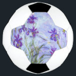 Claude Monet - Lila Irises / Iris Mauves Voetbal<br><div class="desc">Lila Irises / Iris Mauves - Claude Monet,  1914-1917</div>