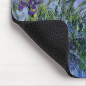 Claude Monet Lila Irises Muismat (Hoek)