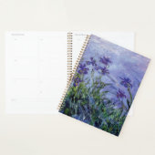 Claude Monet Lila Irises Planner (Display)