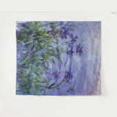 Claude Monet Lila Irises Wandkleed (Voorkant (horizontaal))