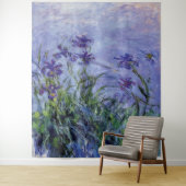 Claude Monet Lila Irises Wandkleed (In situ)