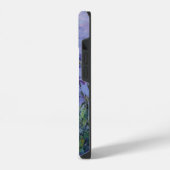 Claude Monet Lila Irissen iPhone Hoesje (Linkerkant)