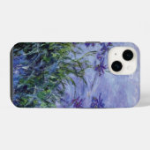 Claude Monet Lila Irissen iPhone Hoesje (Achterkant horizontaal)