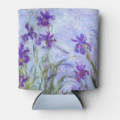 Claude Monet - Lila Irissen / Iris Mauves Blikjeskoeler (Voorkant)