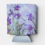 Claude Monet - Lila Irissen / Iris Mauves Blikjeskoeler (Achterkant)