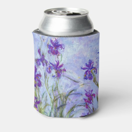 Claude Monet - Lila Irissen / Iris Mauves Blikjeskoeler (Blikje Achterkant)