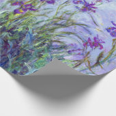 Claude Monet - Lila Irissen / Iris Mauves Cadeaupapier (Hoek)