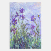 Claude Monet - Lila Irissen / Iris Mauves Inpakpapier Vel