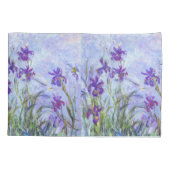 Claude Monet - Lila Irissen / Iris Mauves Kussensloop (Achterkant)