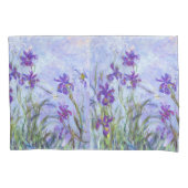 Claude Monet - Lila Irissen / Iris Mauves Kussensloop (Voorkant)