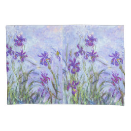 Claude Monet - Lila Irissen / Iris Mauves Kussensloop
