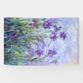 Claude Monet - Lila Irissen / Iris Mauves Spandoek (Horizontaal)