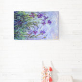 Claude Monet - Lila Irissen / Iris Mauves Spandoek (Insitu)