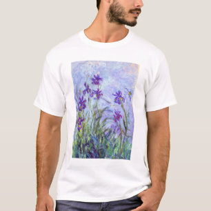 Claude Monet - Lila Irissen / Iris Mauves T-shirt