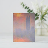 Claude Monet London Houses of Parliament Briefkaart (Staand voorkant)
