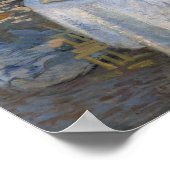 Claude Monet | Luncheon: Argentijnse tuin van Mone Poster (Hoek)