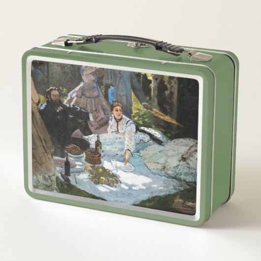 Claude Monet - Luncheon op het gras, rechterpaneel (Achterkant)