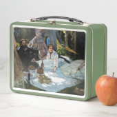 Claude Monet - Luncheon op het gras, rechterpaneel (In situ)