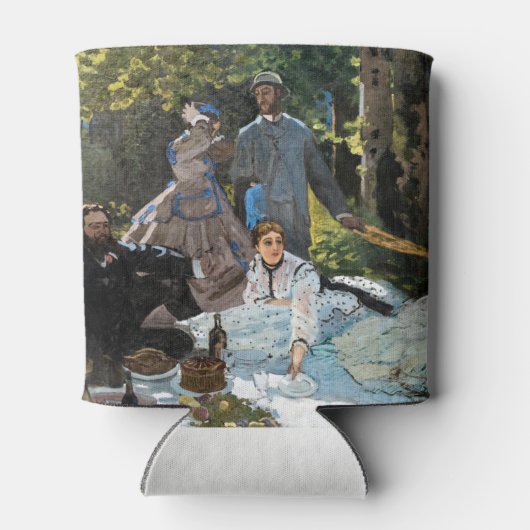 Claude Monet - Luncheon op het gras, rechterpaneel Blikjeskoeler (Achterkant)