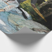 Claude Monet - Luncheon op het gras, rechterpaneel Cadeaupapier (Hoek)