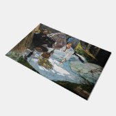 Claude Monet - Luncheon op het gras, rechterpaneel Deurmat (Schuin)