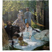 Claude Monet - Luncheon op het gras, rechterpaneel Douchegordijn (Voorkant)