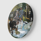 Claude Monet - Luncheon op het gras, rechterpaneel Grote Klok (Hoek)