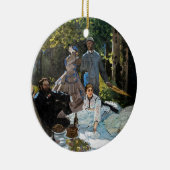 Claude Monet - Luncheon op het gras, rechterpaneel Keramisch Ornament (Rechts)