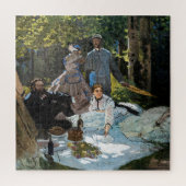 Claude Monet - Luncheon op het gras, rechterpaneel Legpuzzel (Verticaal)