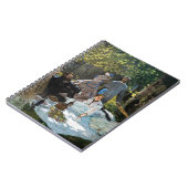 Claude Monet - Luncheon op het gras, rechterpaneel Notitieboek (Linkerzijde)