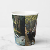 Claude Monet - Luncheon op het gras, rechterpaneel Papieren Bekers (Links)