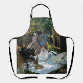 Claude Monet - Luncheon op het gras, rechterpaneel Schort (Voorkant)