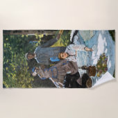 Claude Monet - Luncheon op het gras, rechterpaneel Strandlaken (Voorkant)