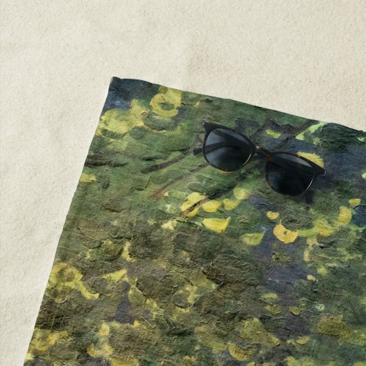 Claude Monet - Luncheon op het gras, rechterpaneel Strandlaken (In situ)