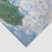 Claude Monet | Madame Monet en haar zoon - 1875 Tissuepapier (Detail)