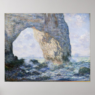 Claude Monet  Manneporte Etretat Poster