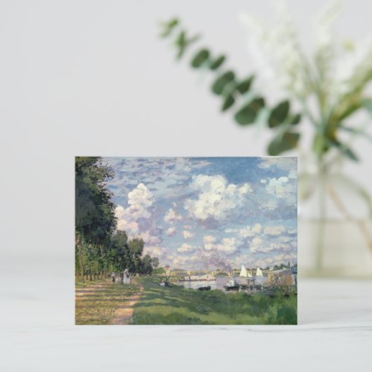 Claude Monet | Marina te Argenteuil, 1872 Briefkaart (Staand voorkant)