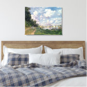 Claude Monet | Marina te Argenteuil, 1872 Canvas Afdruk (Insitu (Slaapkamer))