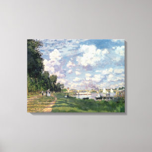 Claude Monet Marina te Argenteuil, 1872 Canvas Afdruk